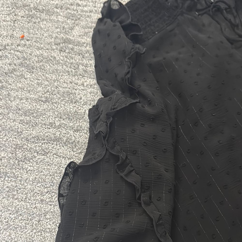 Express Black Sheer Top - Picture 4 of 4